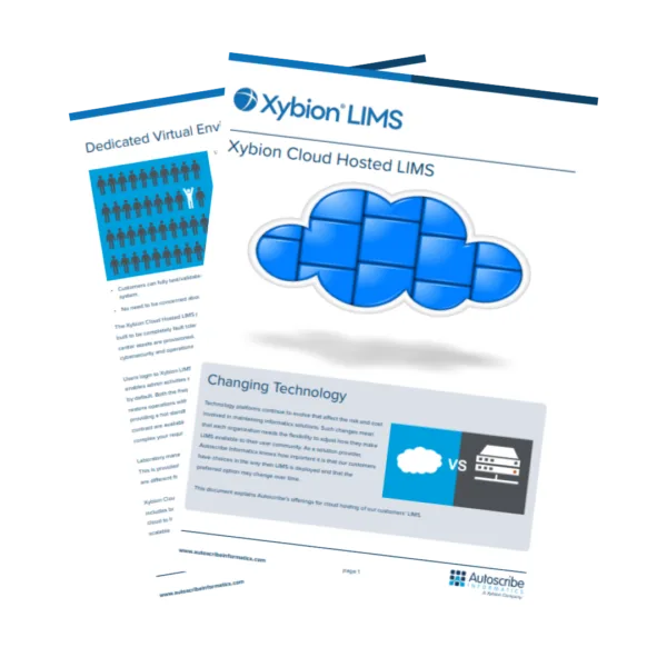 클라우드 호스팅 Matrix Gemini LIMS 브로셔